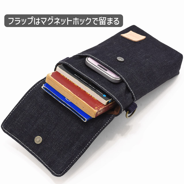 岡山デニム ミニショルダーバッグ スマホショルダー 児島デニム 倉敷産