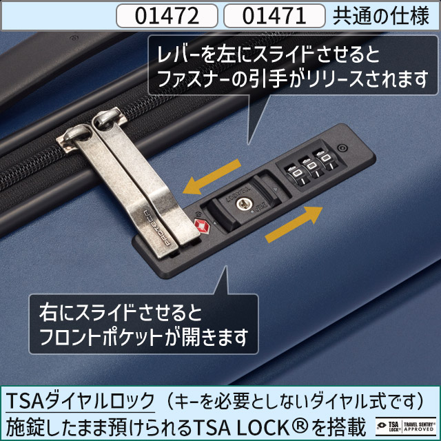 ProtecA プロテカ スーツケース ハード マックスパス4 44センチ 40