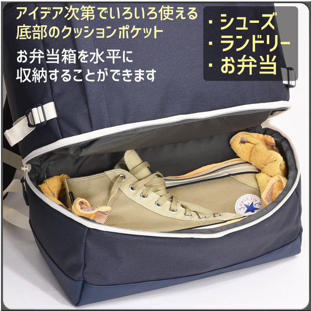 Coleman コールマン リュック 通学 ボックス型 2ルーム 36