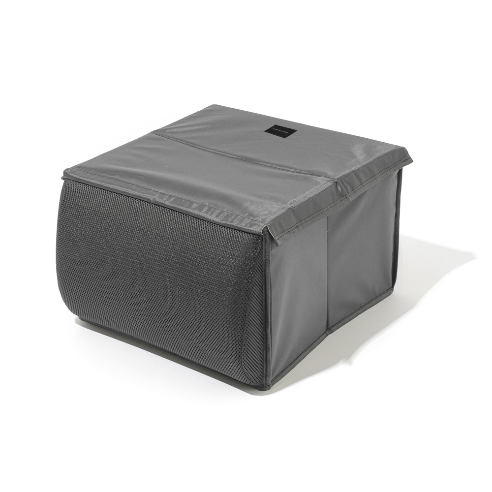 シートボックス 腰 背もたれ クッション 収納 収納ボックス カゴ 保冷