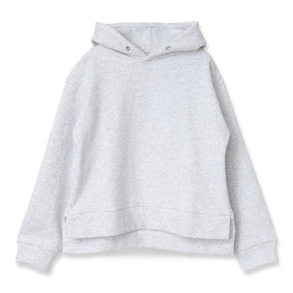 在庫処分 再入荷なし】 授乳服 冬 トップス パーカー 裏起毛 きれいめ 