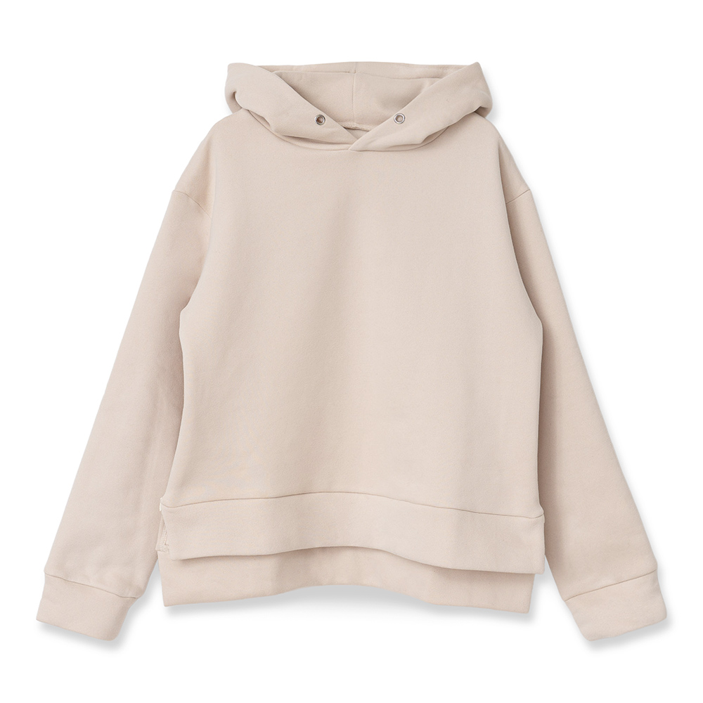 在庫処分 再入荷なし】 授乳服 冬 トップス パーカー 裏起毛 きれいめ 