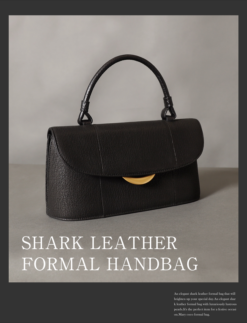 シャークバッグ,鮫革,日本製