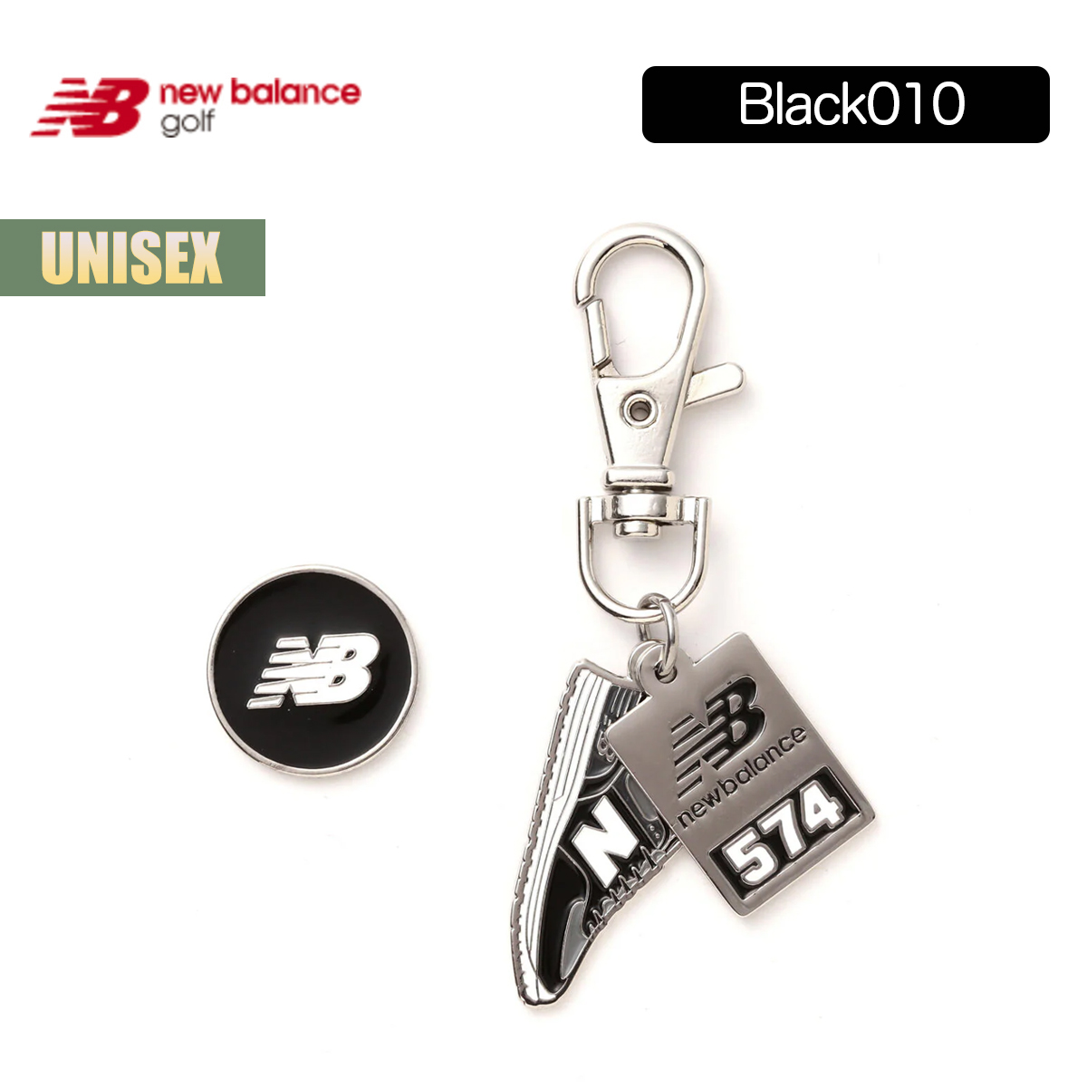 New Balance Golf（ニューバランスゴルフ） マーカー シューズ×ロゴ 