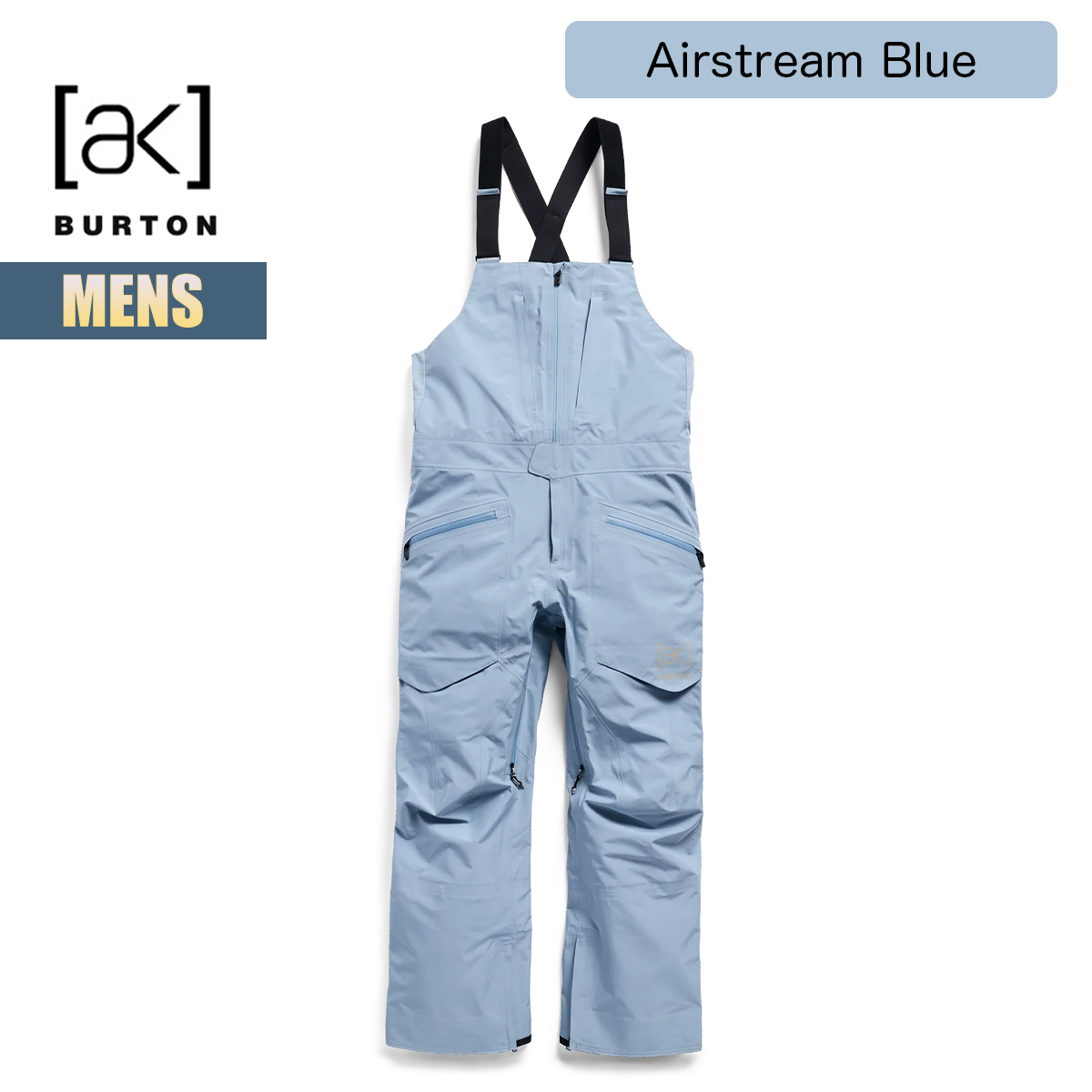 BURTON（バートン） ak スノーボードウェア メンズ ビブパンツ 26-27