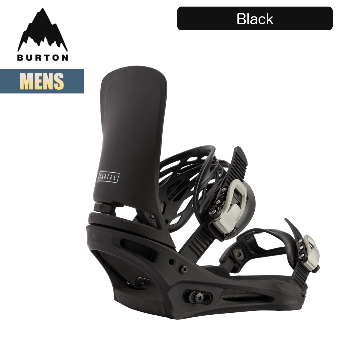 Burtonスノーボード ビンディング Ｍ BURTON（バートン） ビンディング メンズ 26-27 Burton カーテル リ