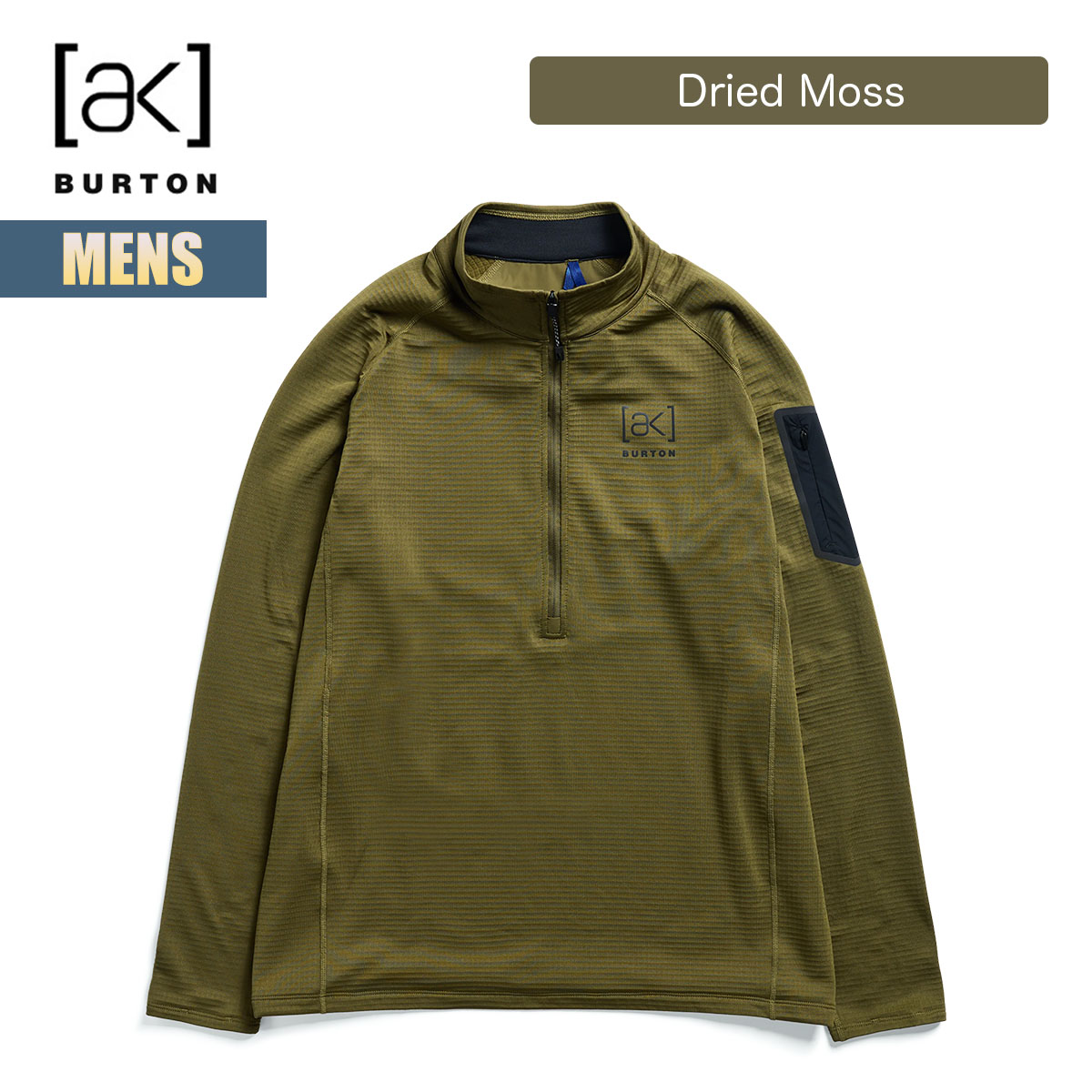 BURTON（バートン） [ak] フリース メンズ 26-27 Burton ヘリウム