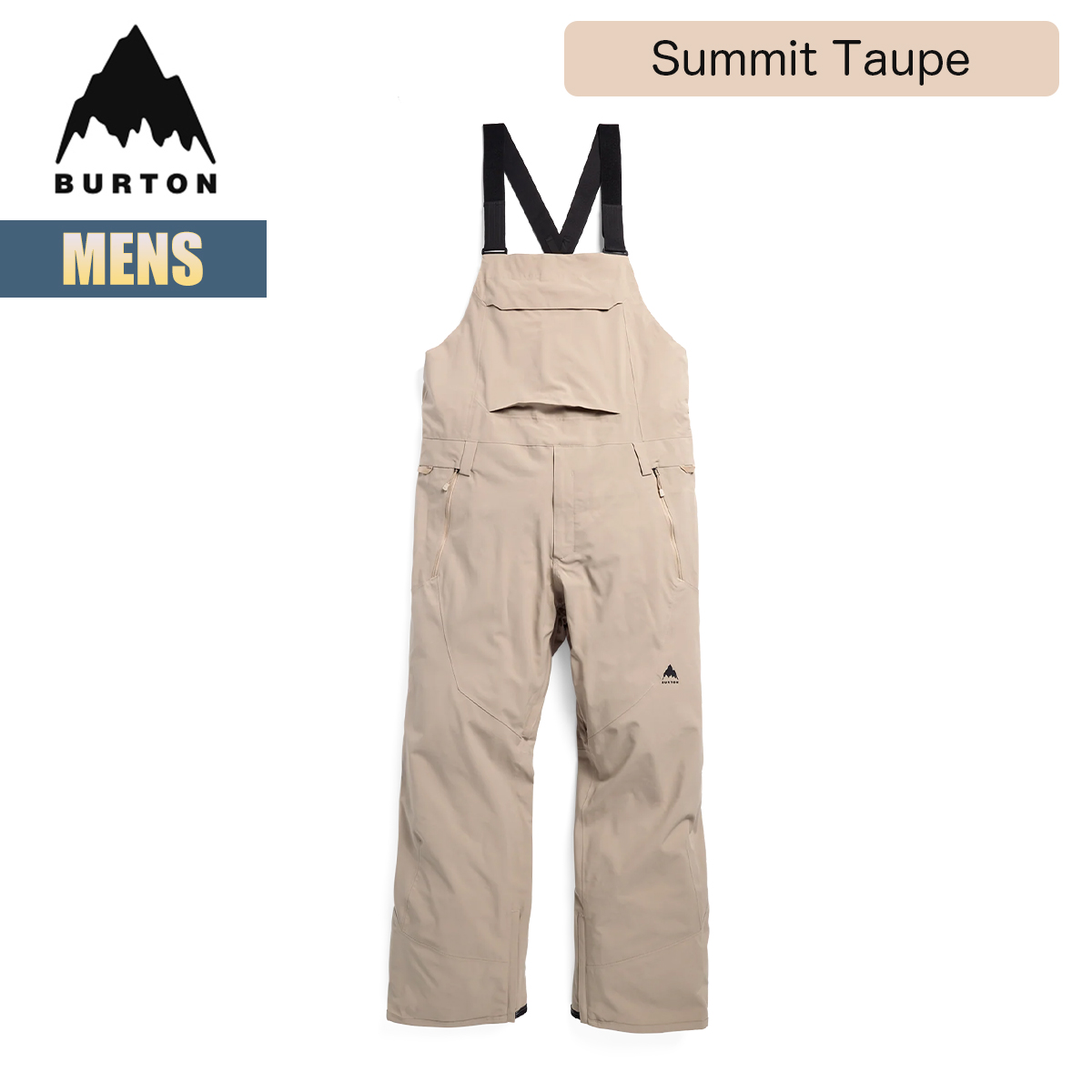BURTON（バートン） スノーボードウェア メンズ ビブパンツ 26-27
