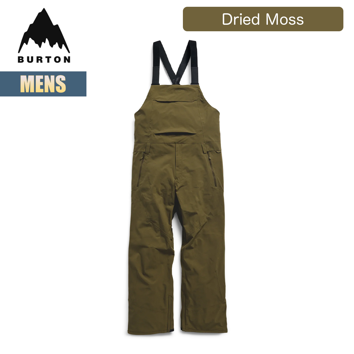 BURTON（バートン） スノーボードウェア メンズ ビブパンツ 26-27