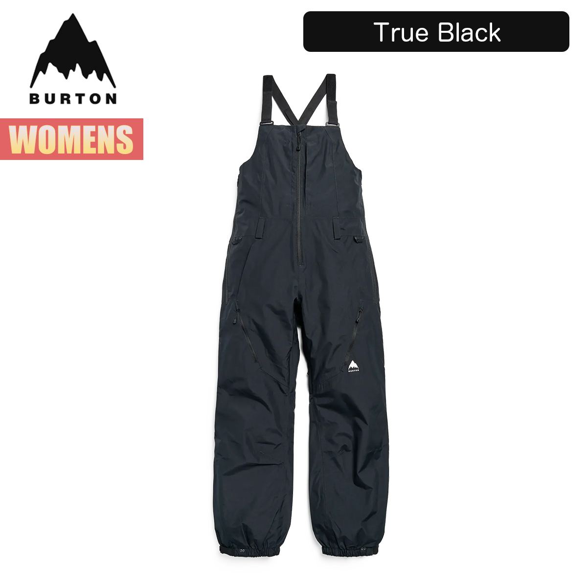 BURTONリザーブ3レイヤービブパンツサイズS BURTON（バートン） スノーボードウェア レディース ビブパンツ 26-27