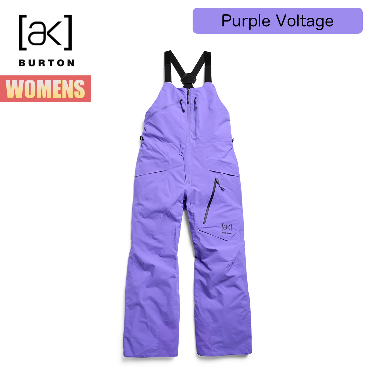 BURTON（バートン） ak スノーボードウェア レディース ビブパンツ 26