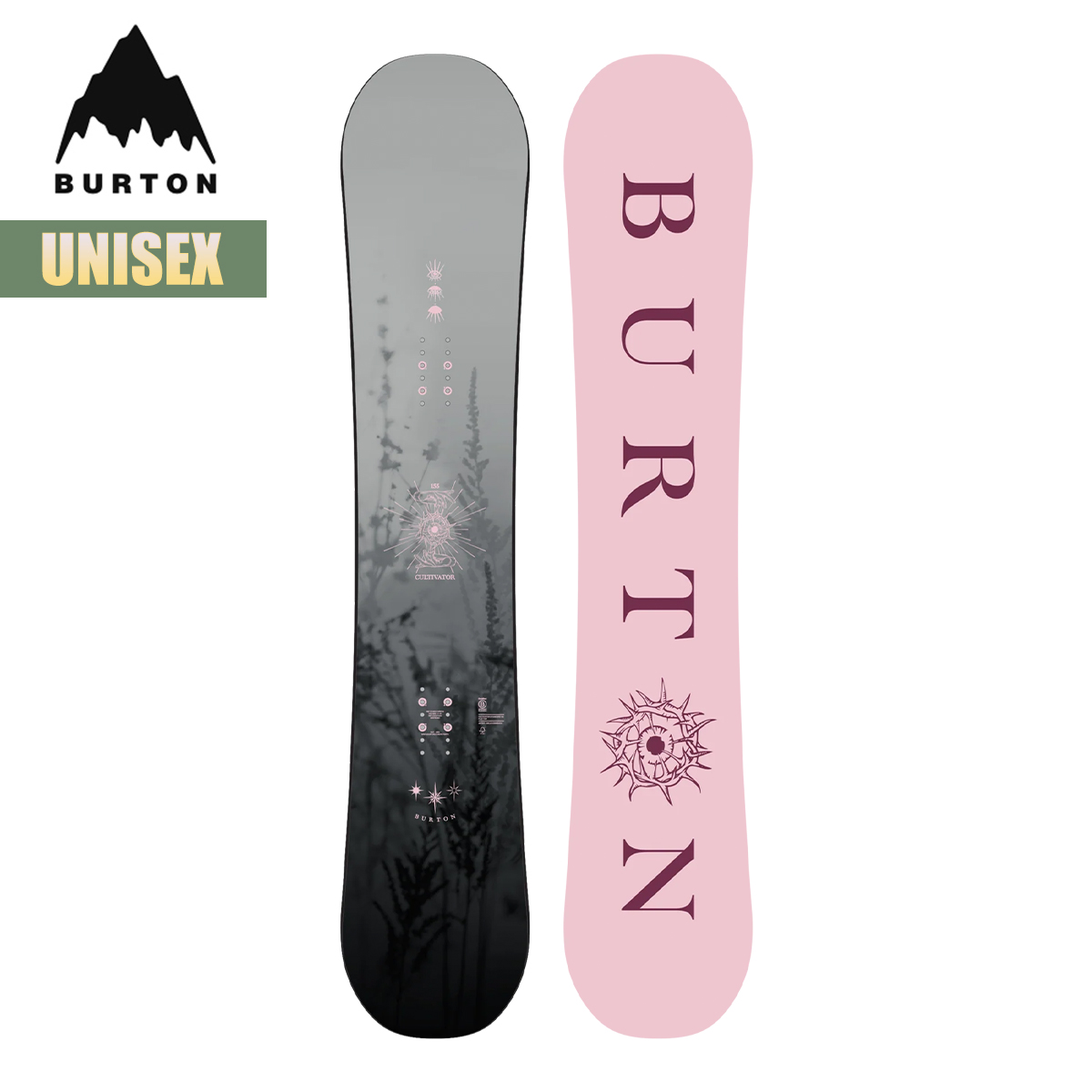 BURTON スノーボード、板（スノーボードシェイプ：ツインチップ