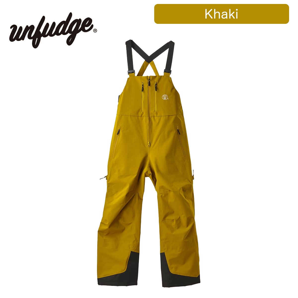 アンファッジ スノーボードウェア ジェントル ビブパンツ unfudge