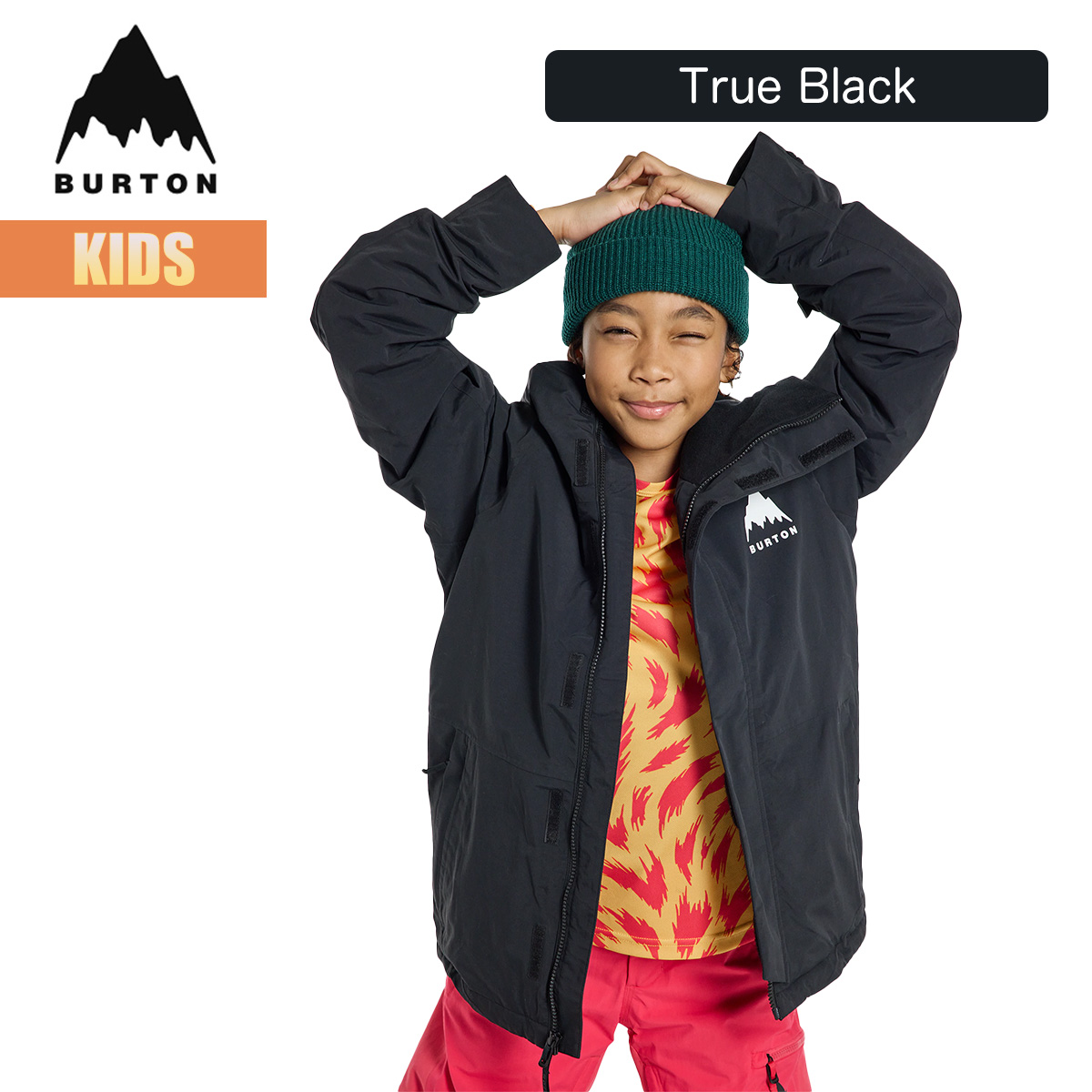 バートン スノーボードウェア キッズ ジャケット 24-25 Burton スキマー W25JP-243151 Kids' Burton  Skimmer Jacket 2-Layer 2レイヤー スノーボードジャケット