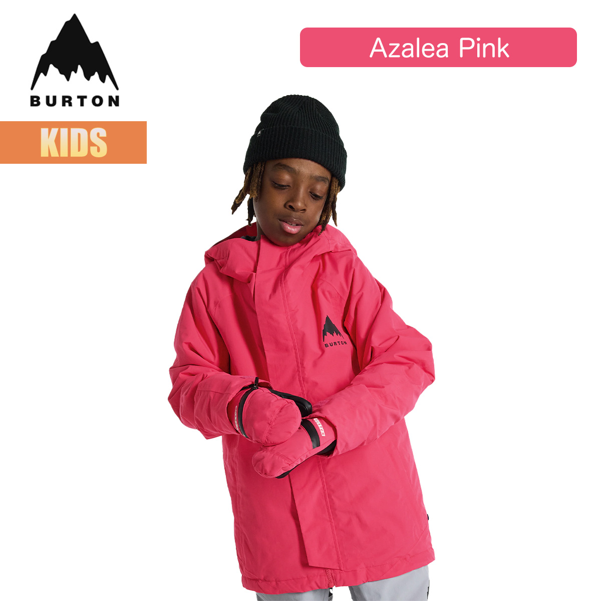 バートン スノーボードウェア キッズ ジャケット 24-25 Burton スキマー W25JP-243151 Kids' Burton  Skimmer Jacket 2-Layer 2レイヤー スノーボードジャケット