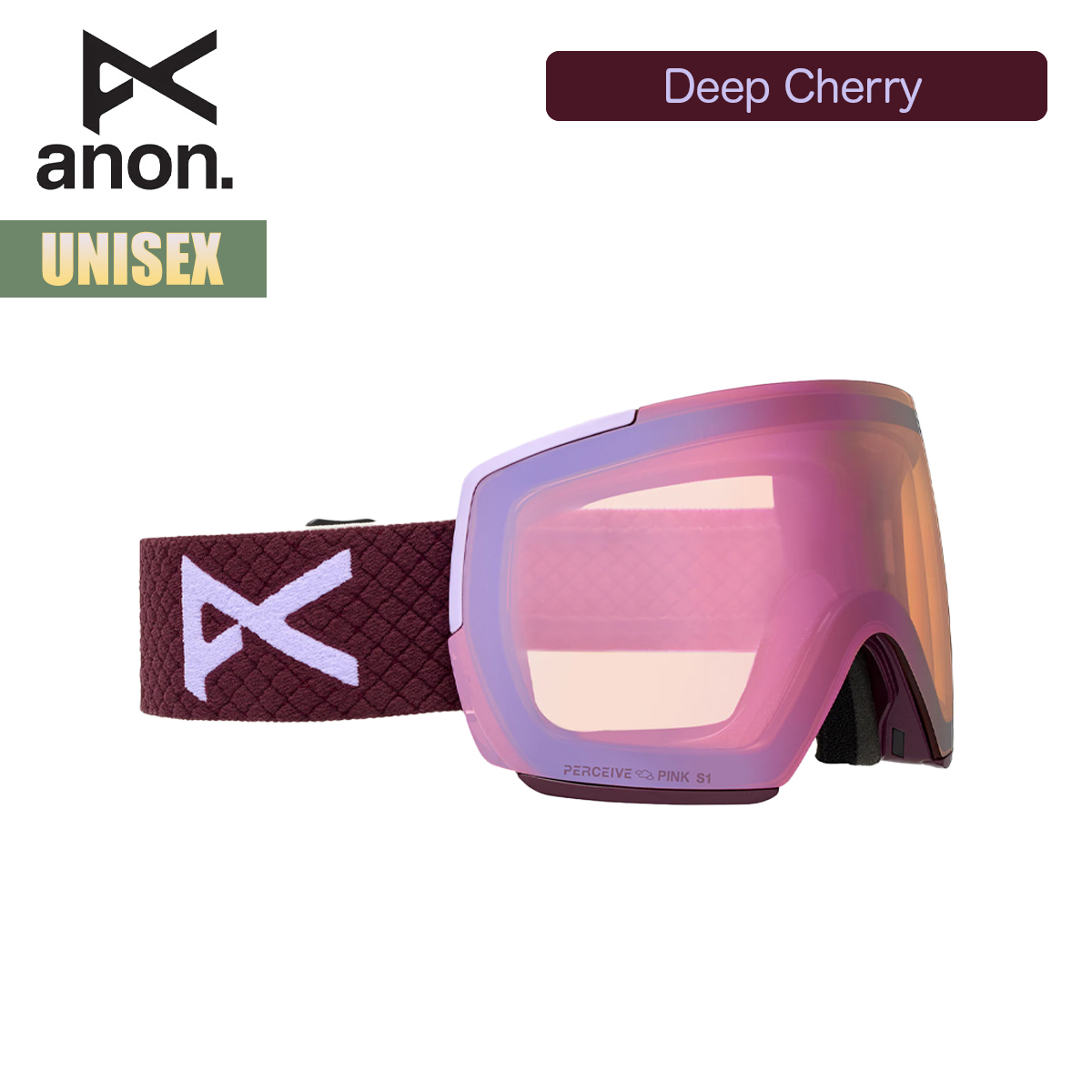 スキー・スノーボードアクセサリー Anon M3 Asian fit Sonar pink