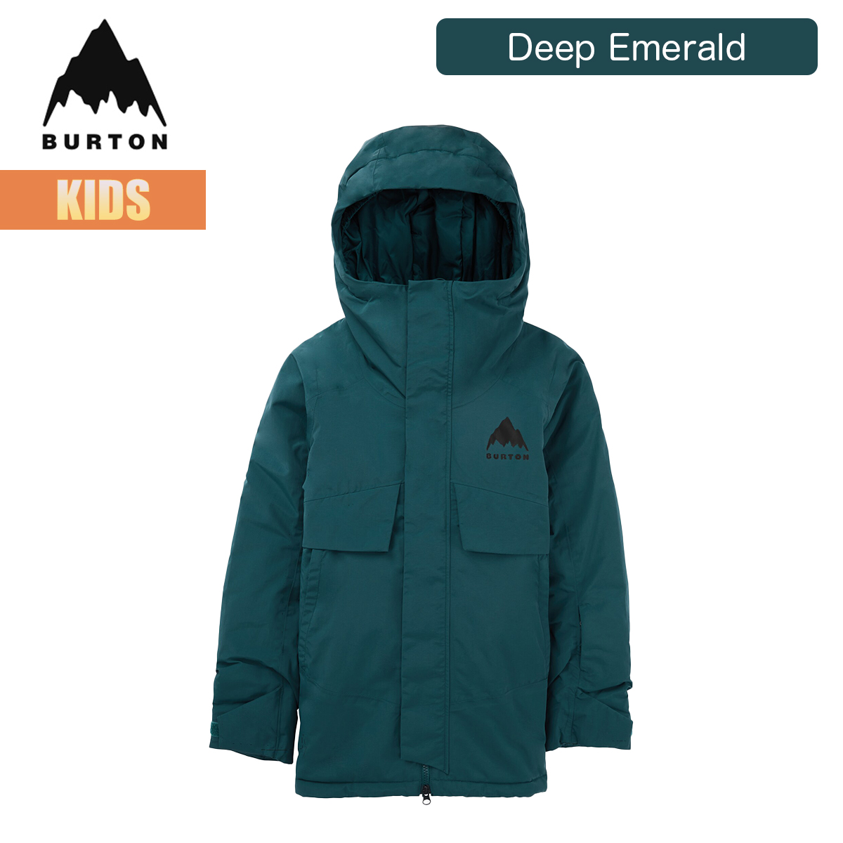バートン スノーボードウェア キッズ ジャケット 25-26 Burton アスカトニー 2レイヤー  W26JP-243121 Kids' Burton Ascutney 2-Layer Jacket | BURTON | 02