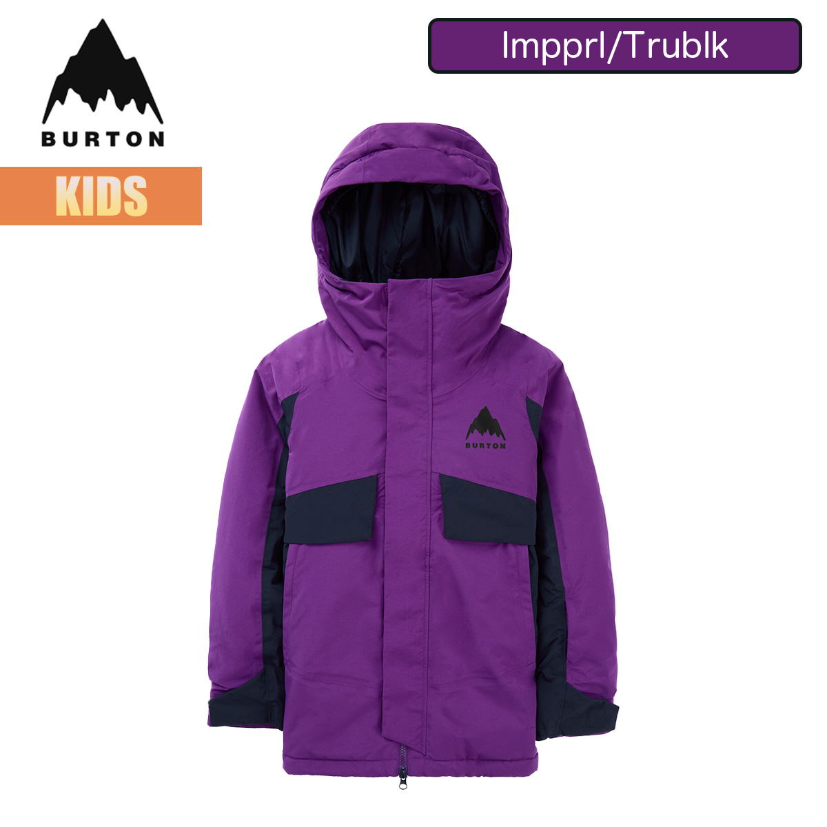 バートン スノーボードウェア キッズ ジャケット 25-26 Burton アスカトニー 2レイヤー  W26JP-243121 Kids' Burton Ascutney 2-Layer Jacket | BURTON | 03