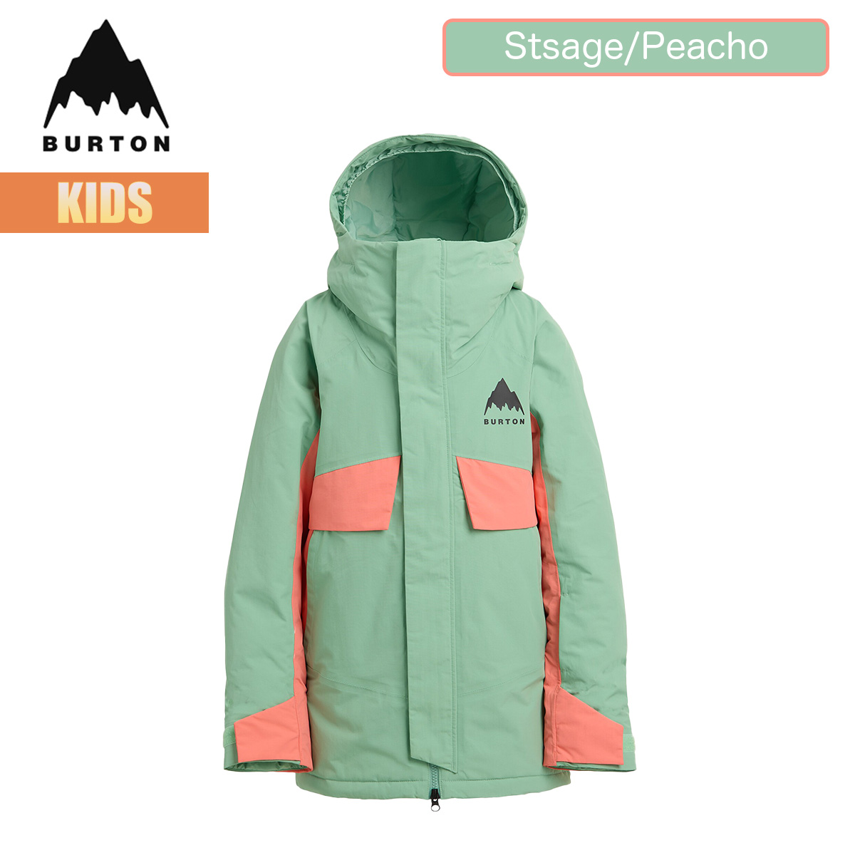 バートン スノーボードウェア キッズ ジャケット 25-26 Burton アスカトニー 2レイヤー  W26JP-243121 Kids' Burton Ascutney 2-Layer Jacket | BURTON | 05