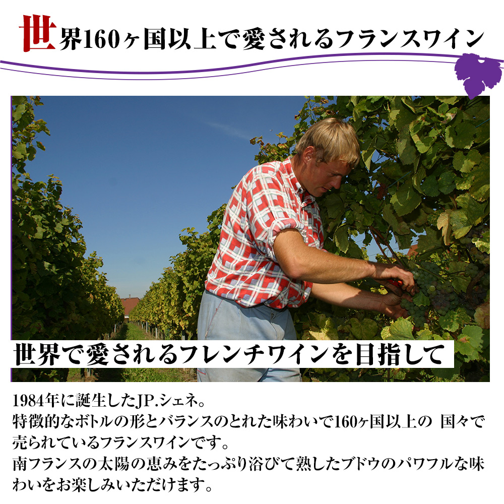 フランス 赤ワイン JP.シェネ クラシック カベルネ ソーヴィニヨン