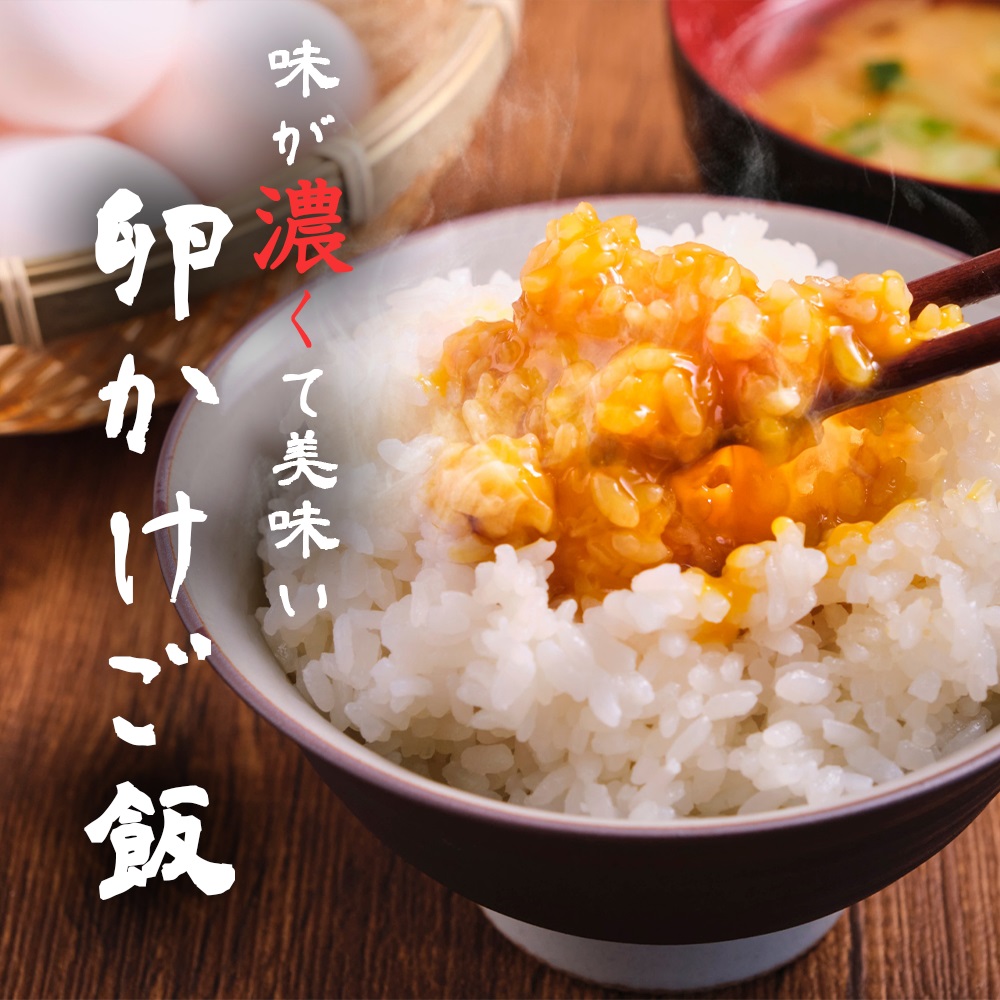 味が濃くて美味い 卵かけご飯