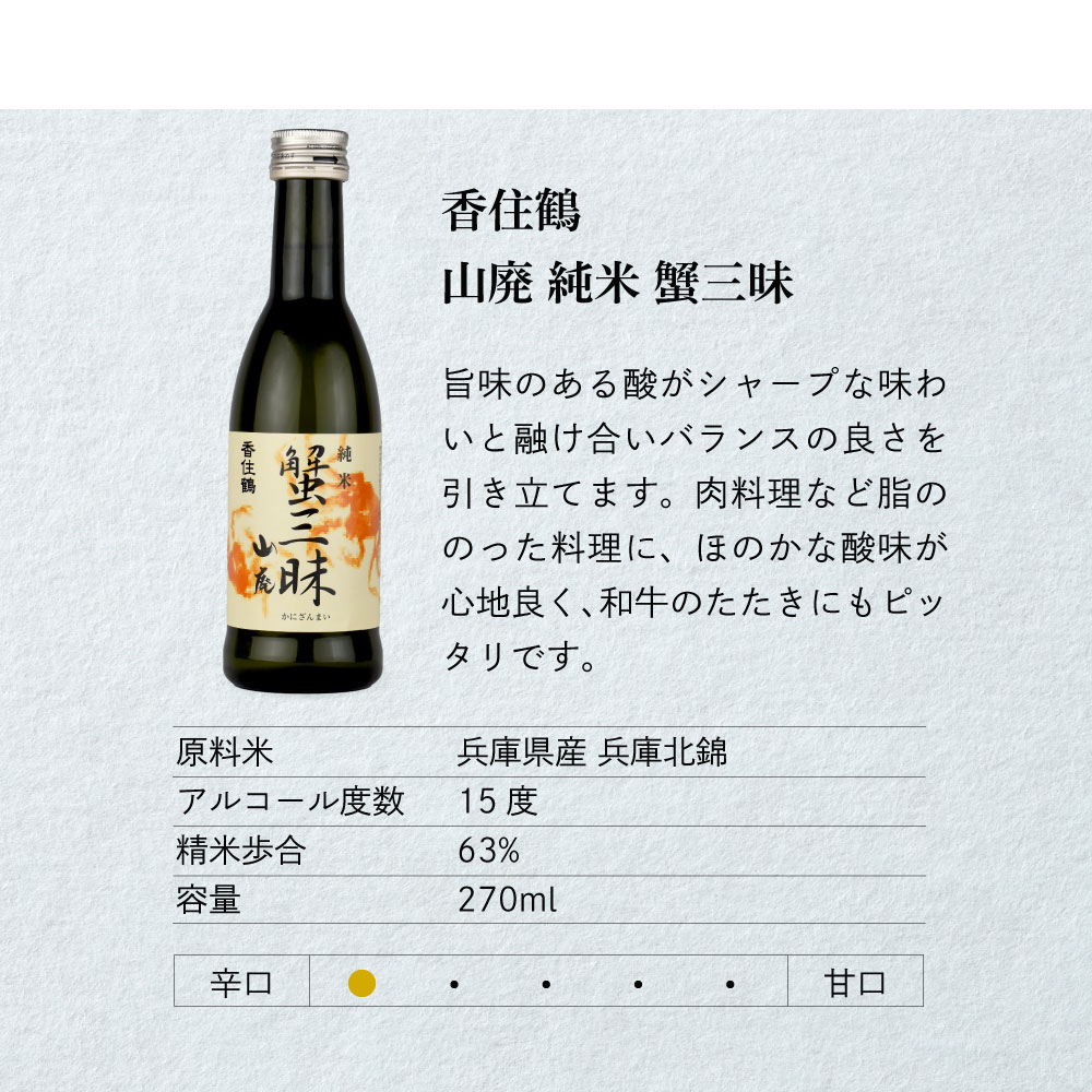 父の日 ギフト 日本酒セット 兵庫 但馬「香住鶴」 家飲み飲み比べ
