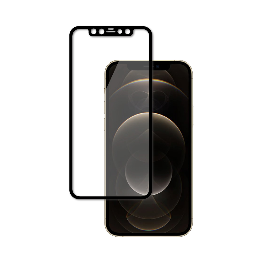 iPhone12 12Pro ガラスフィルム 保護フィルム 全面保護 iphone12pro 液晶保護フィルム フィルム 黒縁 シズカウィル | シズカウィル | 01