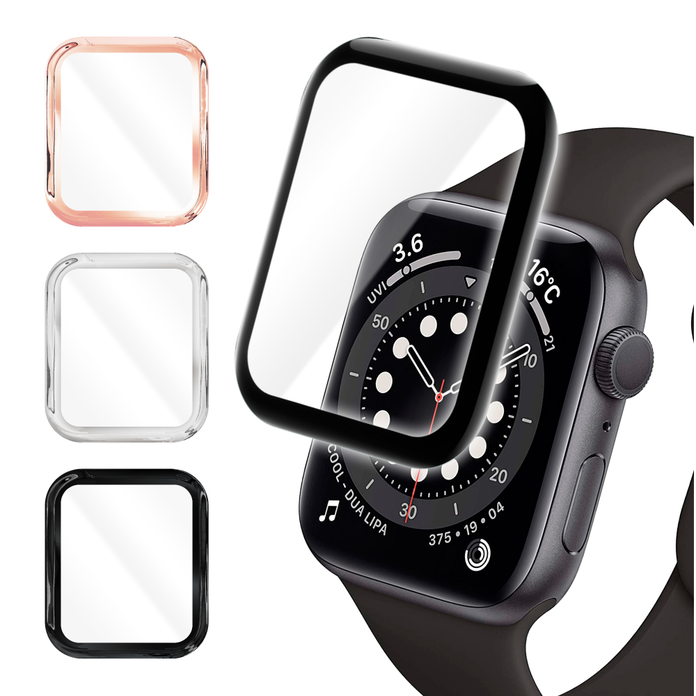 アップルウォッチ ガラスフィルム Apple Watch 4 5 6 SE SE2 40mm 44mm フィルム AppleWatch 保護フィルム  apple watch 3D 曲面 シズカウィル