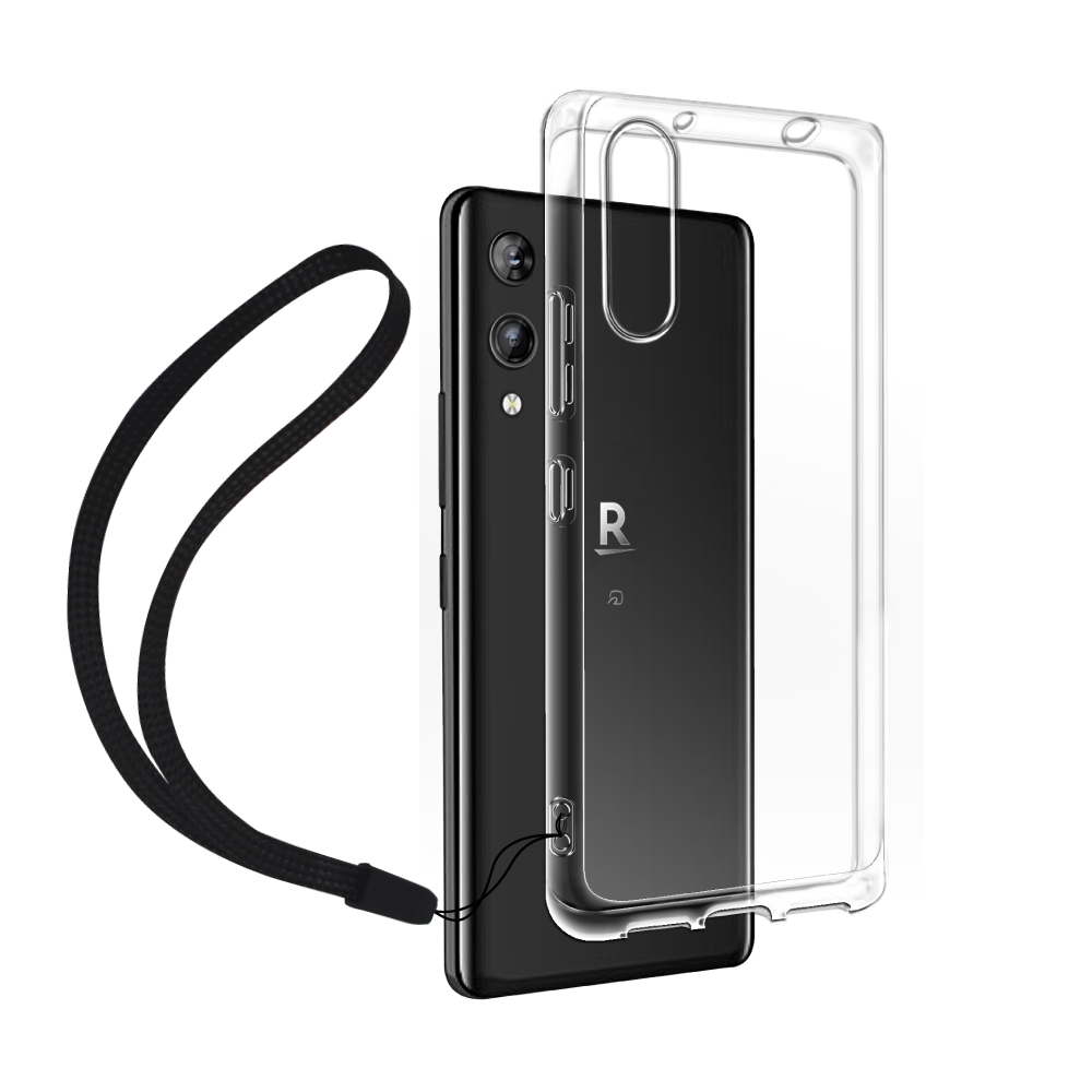 シズカウィル（shizukawill） Rakuten Hand 5G ケース クリア カバー