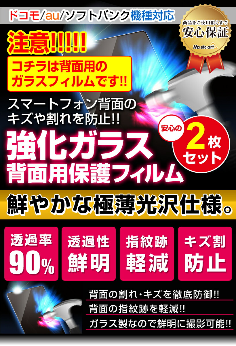 iPhone 14 Pro用　背面 保護 フィルム 2枚セット 背面ガラス 2枚セット iPhone14 ガラス フィルム 保護 背面 iPhone 14