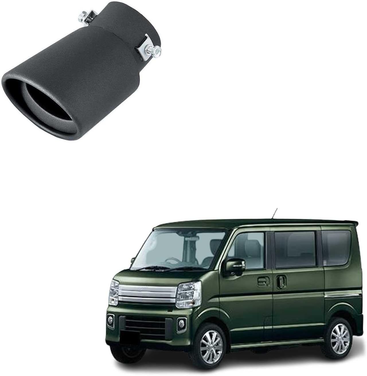 エブリイDA17 デュアルマフラーカッター　左出し　ターボ車用 楽天市場】エブリイDA17 デュアルマフラーカッター 左出し ターボ