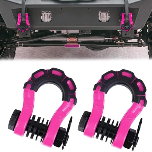 車 シャックル 牽引フック 8ton トレーラー ヒッチ フック Dリング 8