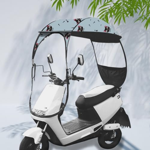 バイク 屋根 スクーター 後付け 自転車レインカバー バイクルーフ
