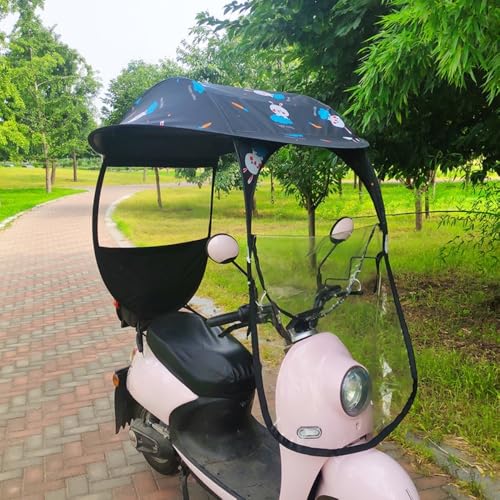 バイク 屋根 スクーター 後付け 自転車レインカバー バイクルーフ