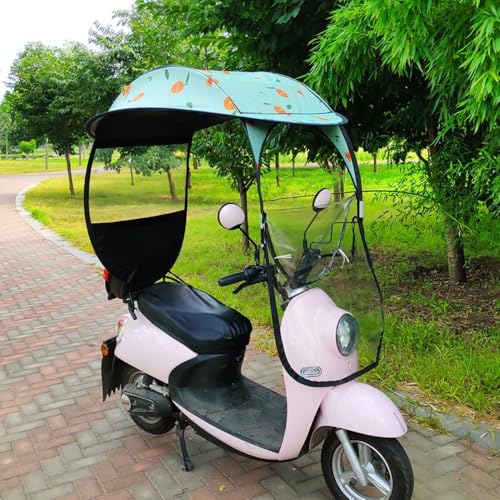 バイク 屋根 スクーター 後付け 自転車レインカバー バイクルーフ