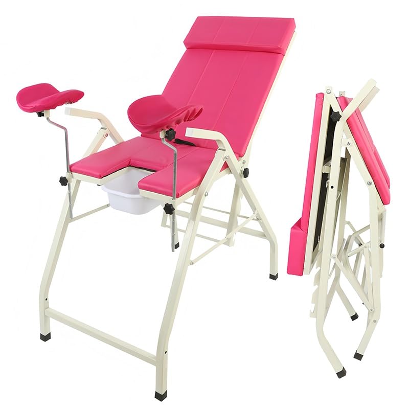 婦人科検査ベッド 折りたたみ式 ポータブル 医療用 分娩台 洗浄対応