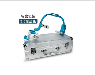 歯科用ルーペム、ヘッドマウント LED ライト歯科用ルーペ、2.5X / 3.5X