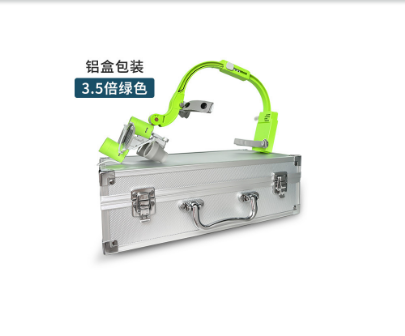 歯科用ルーペム、ヘッドマウント LED ライト歯科用ルーペ、2.5X / 3.5X