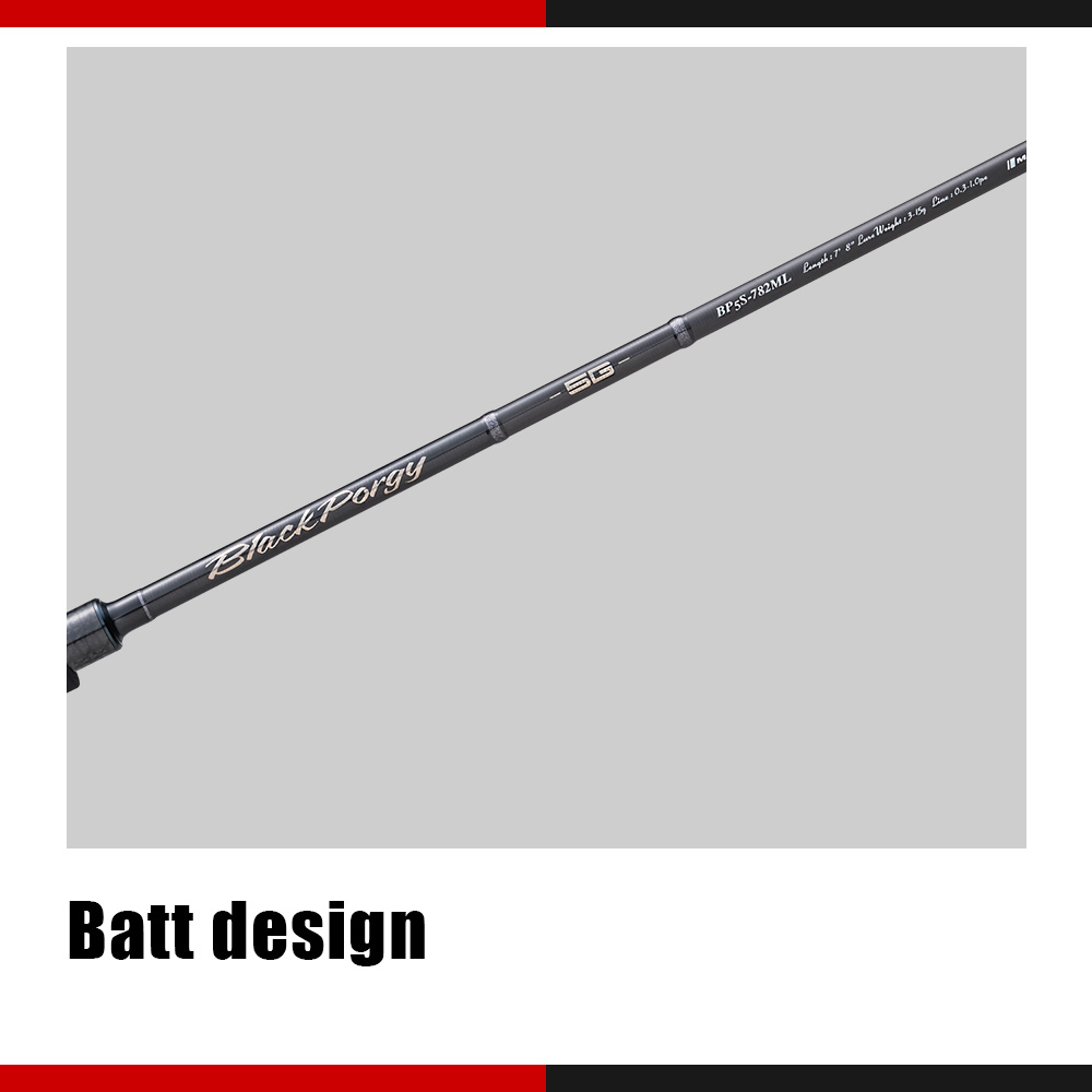 メジャークラフト☆ブラックポーギー5G☆BP5S-782ML☆ BLACK PORGY 5G｜メジャークラフト｜Major Craft Web