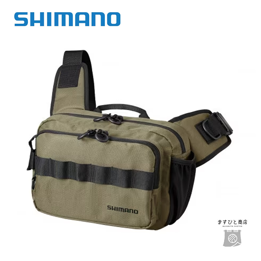決算セール シマノ ショルダーバッグ BS-021T カーキ 送料無料