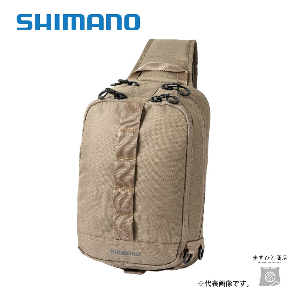 シマノ スリング ショルダーバッグ BS-025T サンドベージュ S 送料無料