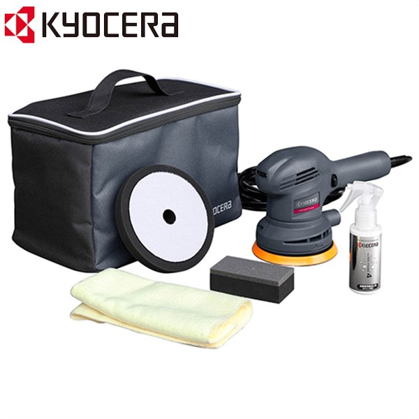 KYOCERA 京セラ APED130KT ダブルアクションポリッシャー パッド径123㎜ 収納バッグ付 未使用 【ハンズクラフト沖縄豊見城店】 000000135982-01.jpg