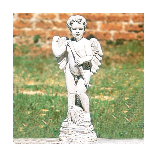 1周年記念イベントが1周年記念イベントがイタリア製 エンジェル キューピット 天使像 石像 オブジェ 子供像 ITALGARDEN PU-8004  ガーデンオーナメント エンゼル イタルガーデン社 置物 オーナメント、オブジェ