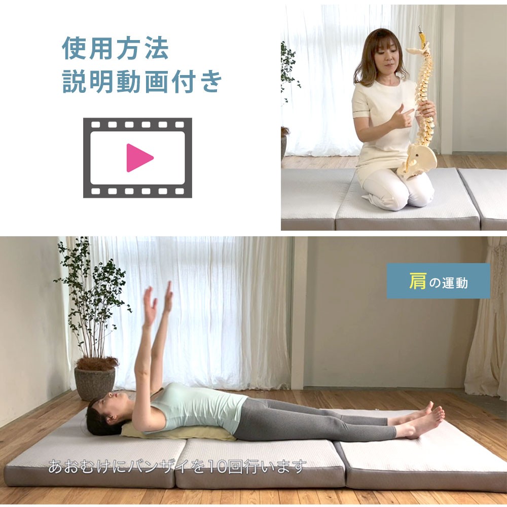 ロマンス小杉 全身用 ストレッチ ピロー ストレッチエコーまくら