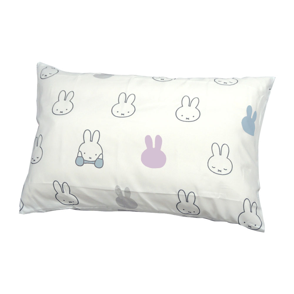 ミッフィー ピローケース 枕カバー 西川 43×63cm  miffy  フェイスパターン  DB4602 PJ04140035｜masumen｜03