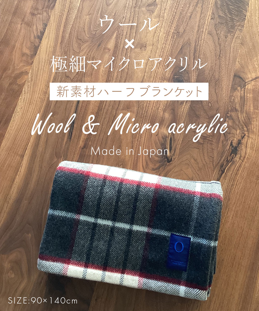 sawada itto：サワダイット-キャンディ-チェック柄ブランケット