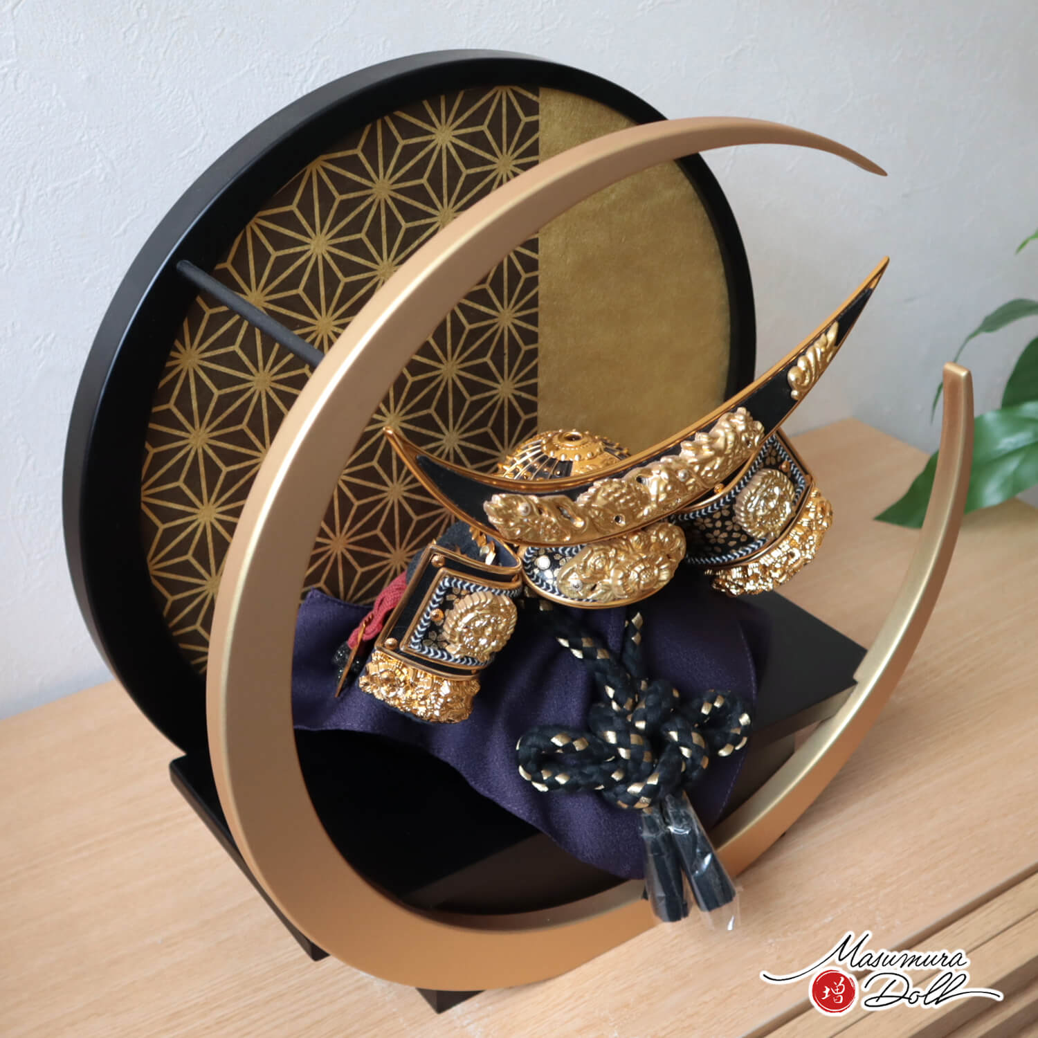 五月人形 コンパクト ☆ おしゃれ インテリア 兜飾り 5月人形 端午の