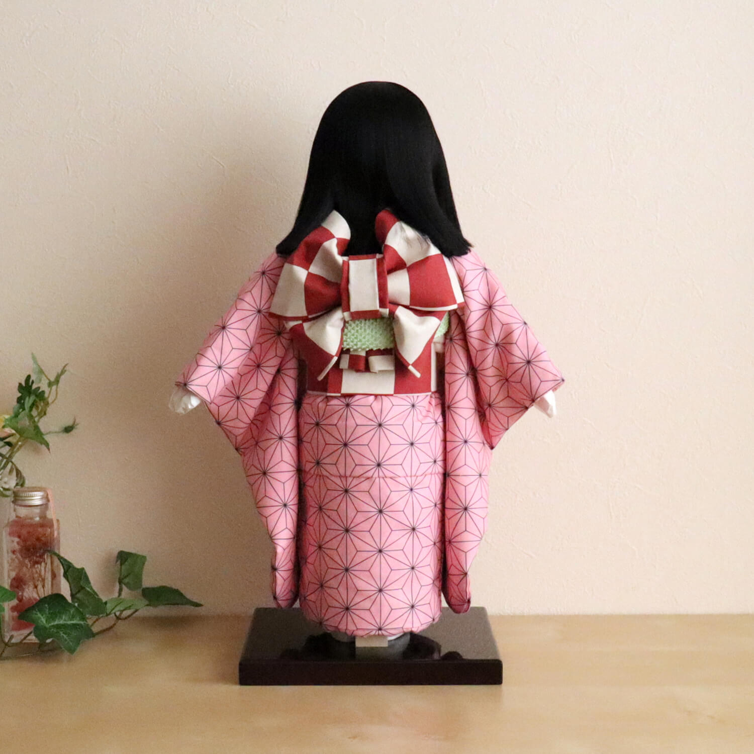 市松人形　着物プラスしました。 Amazon | 凄く大きな子 東北旧家 銘あり 市松人形 市松人形着物
