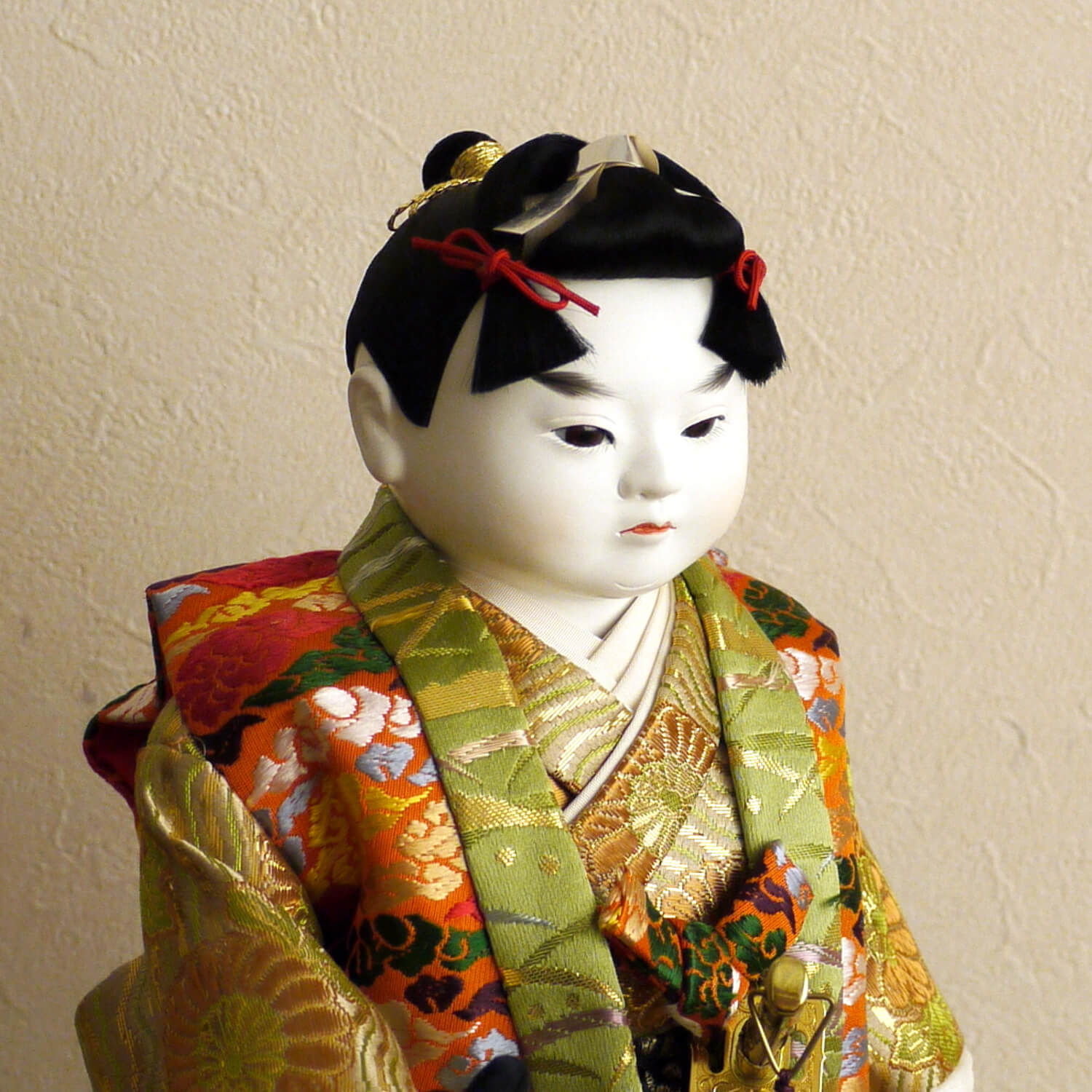 五月人形 最高級 京製 兜飾り 5月人形 端午の節句 大橋弌峰 若殿 頭家