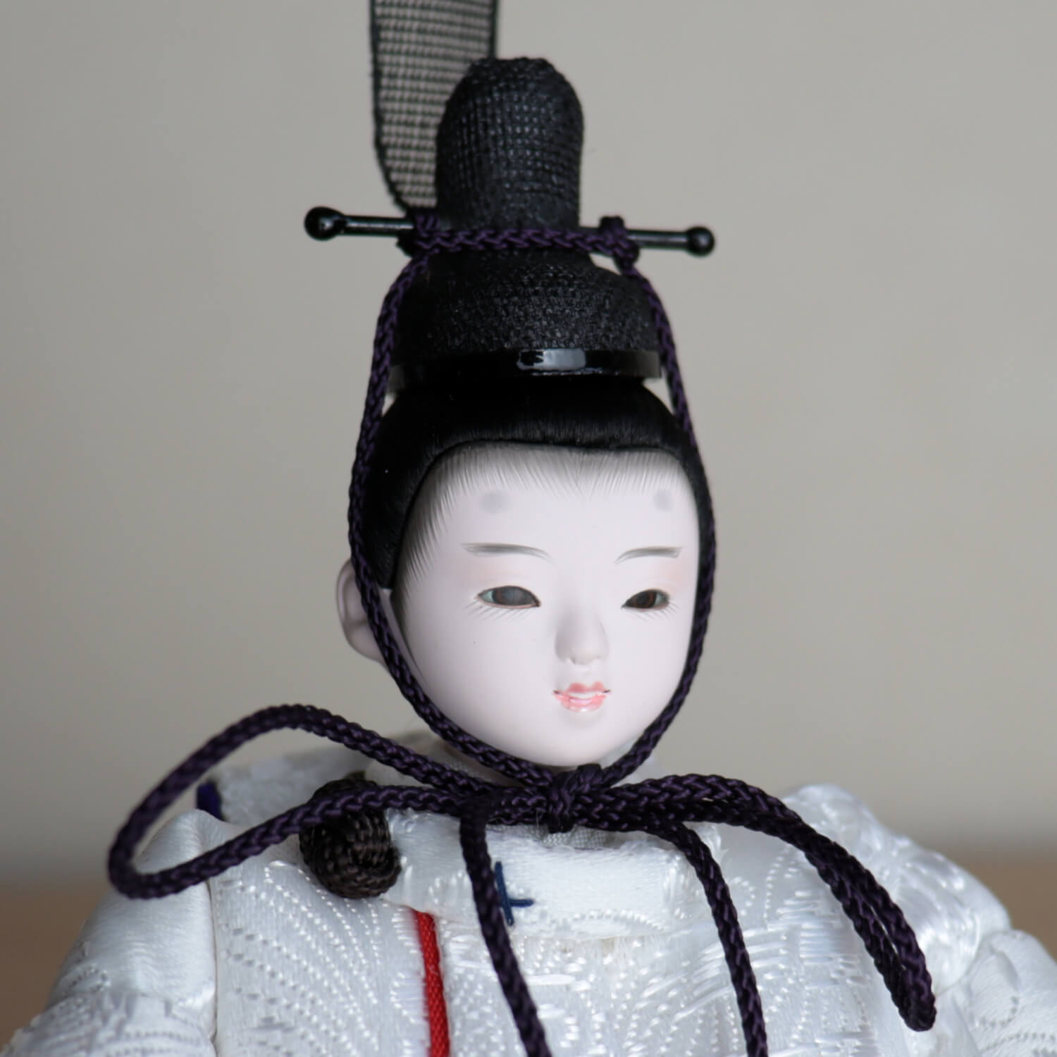 華峰作 柳三寸 西陣織 有職 ピンク唐草 京からかみ屏風「桃色ライン梅
